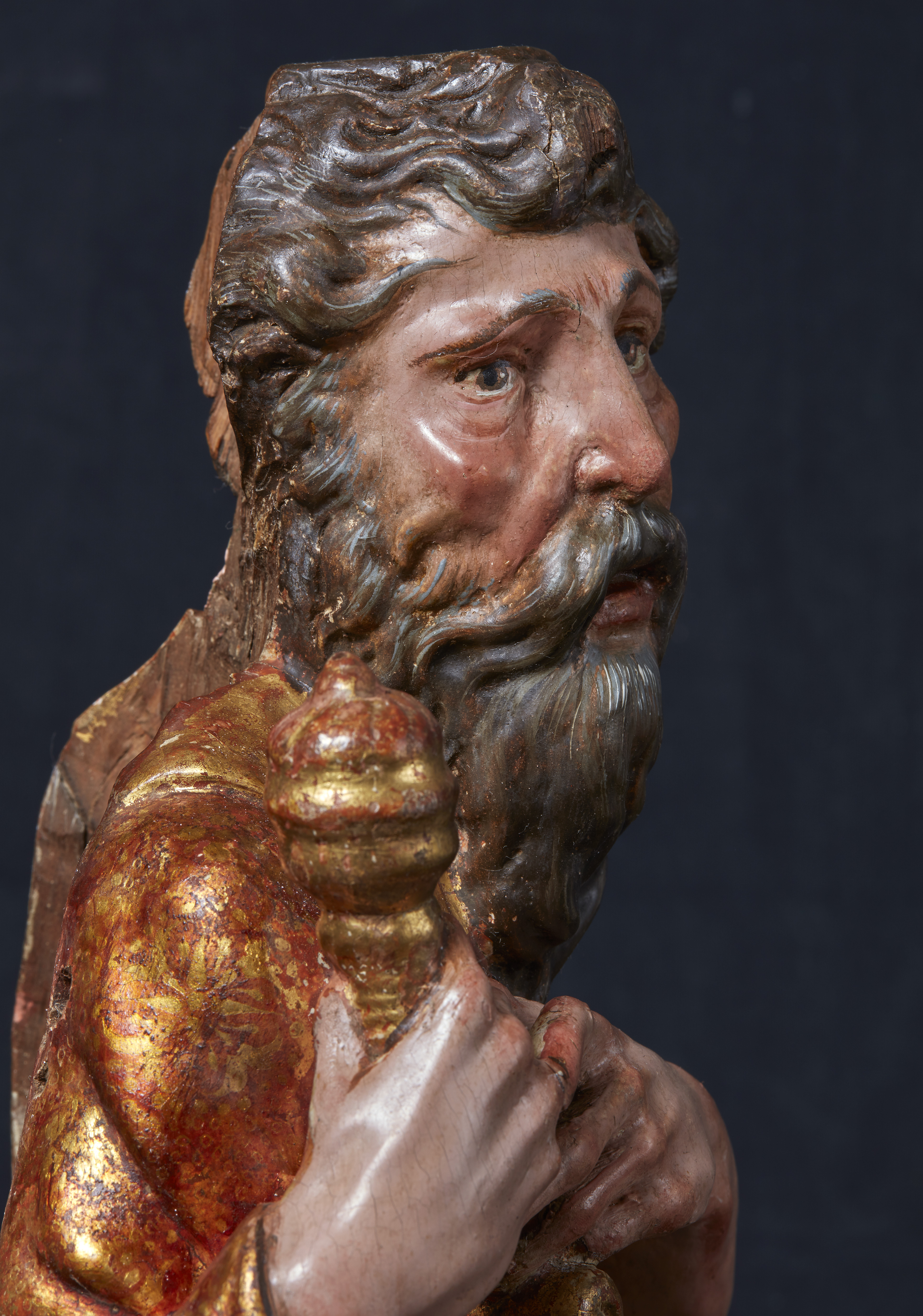 Pareja de esculturas de San Pedro y San Pablo