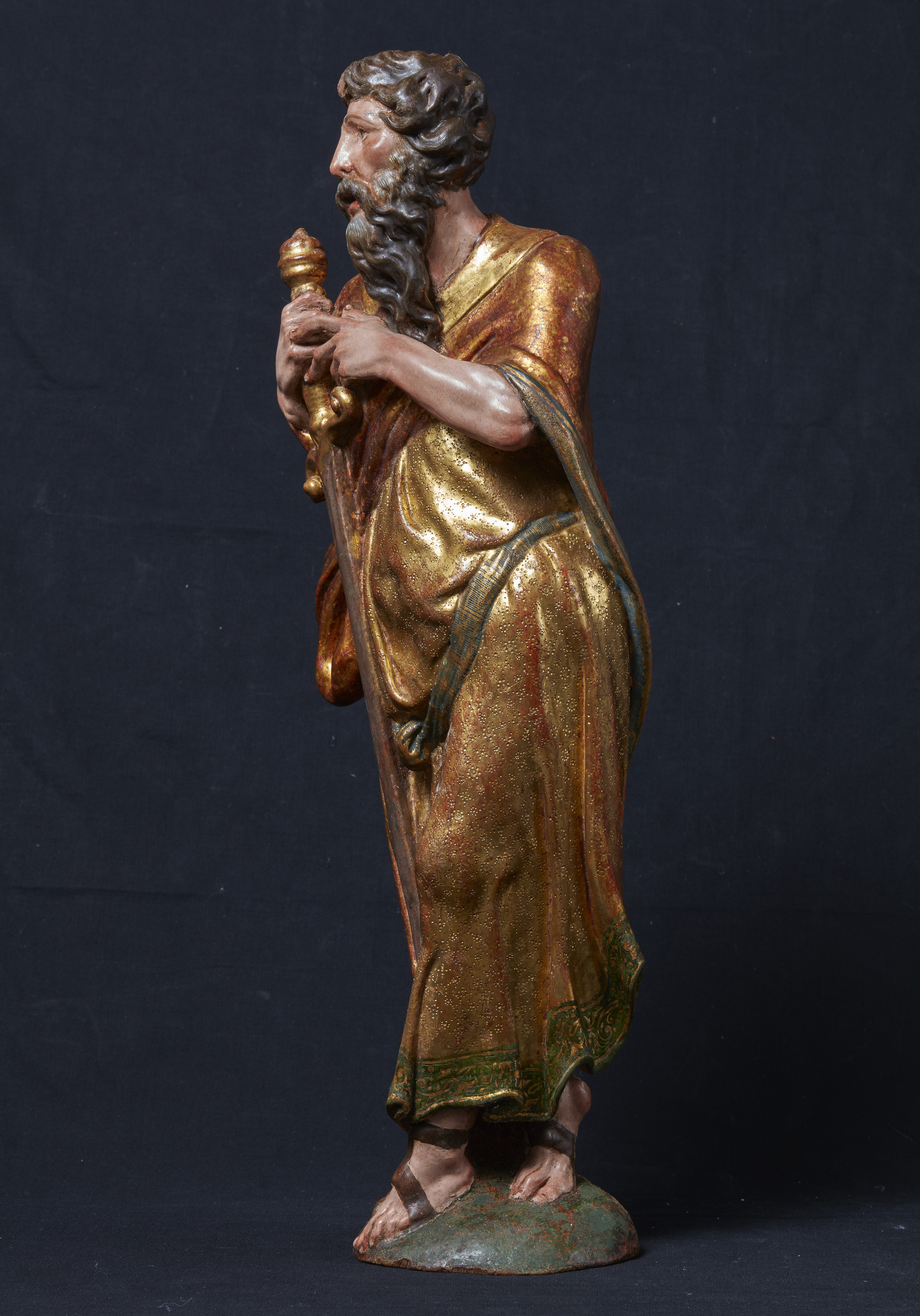 Pareja de esculturas de San Pedro y San Pablo