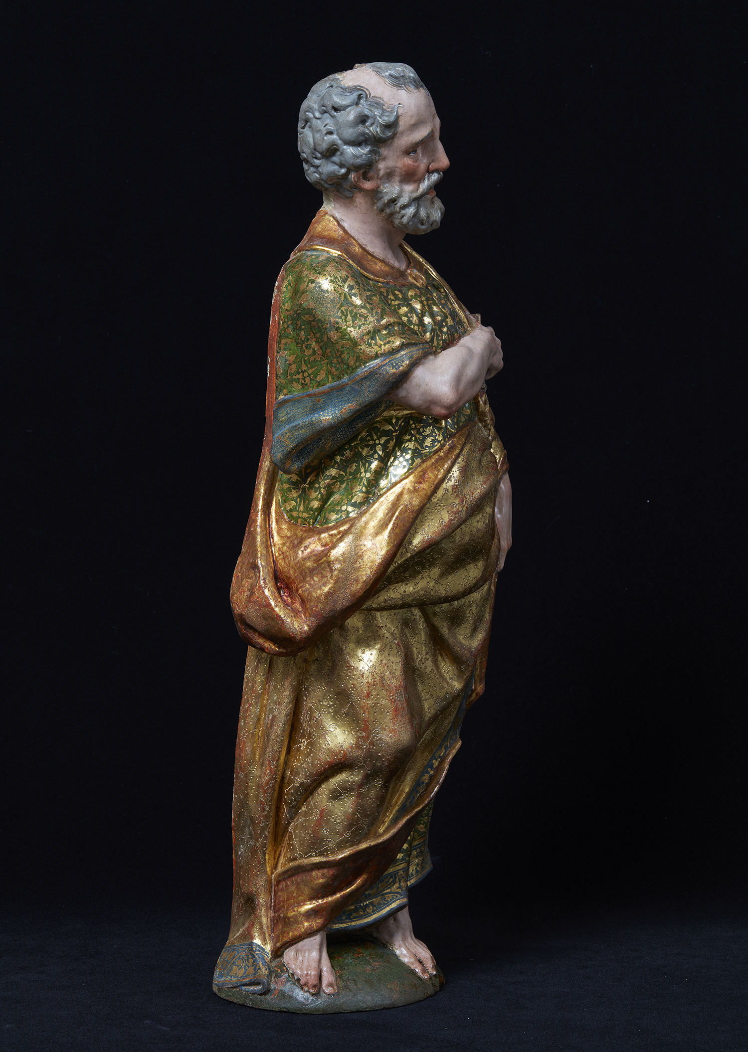 Pareja de esculturas de San Pedro y San Pablo