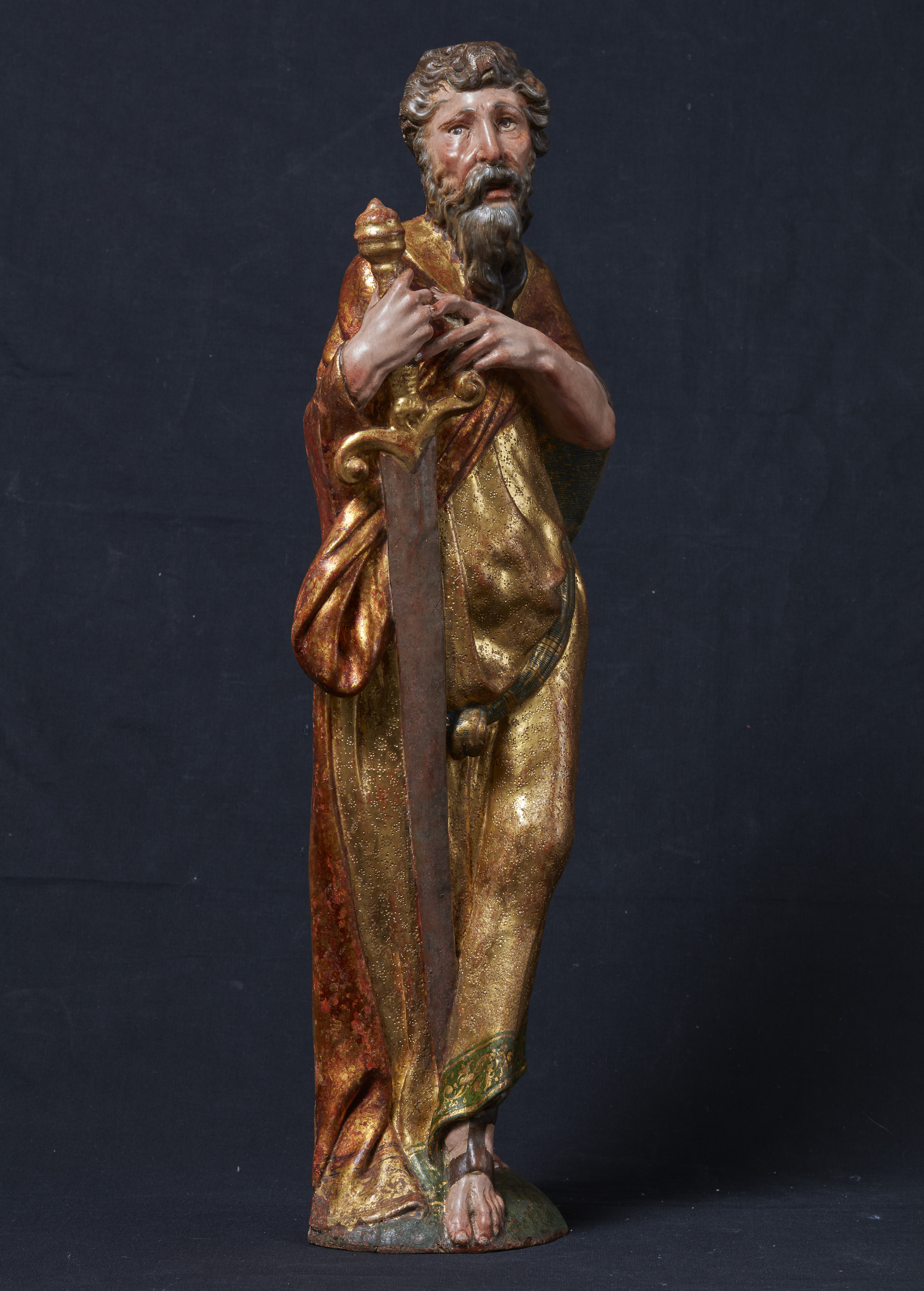 Pareja de esculturas de San Pedro y San Pablo