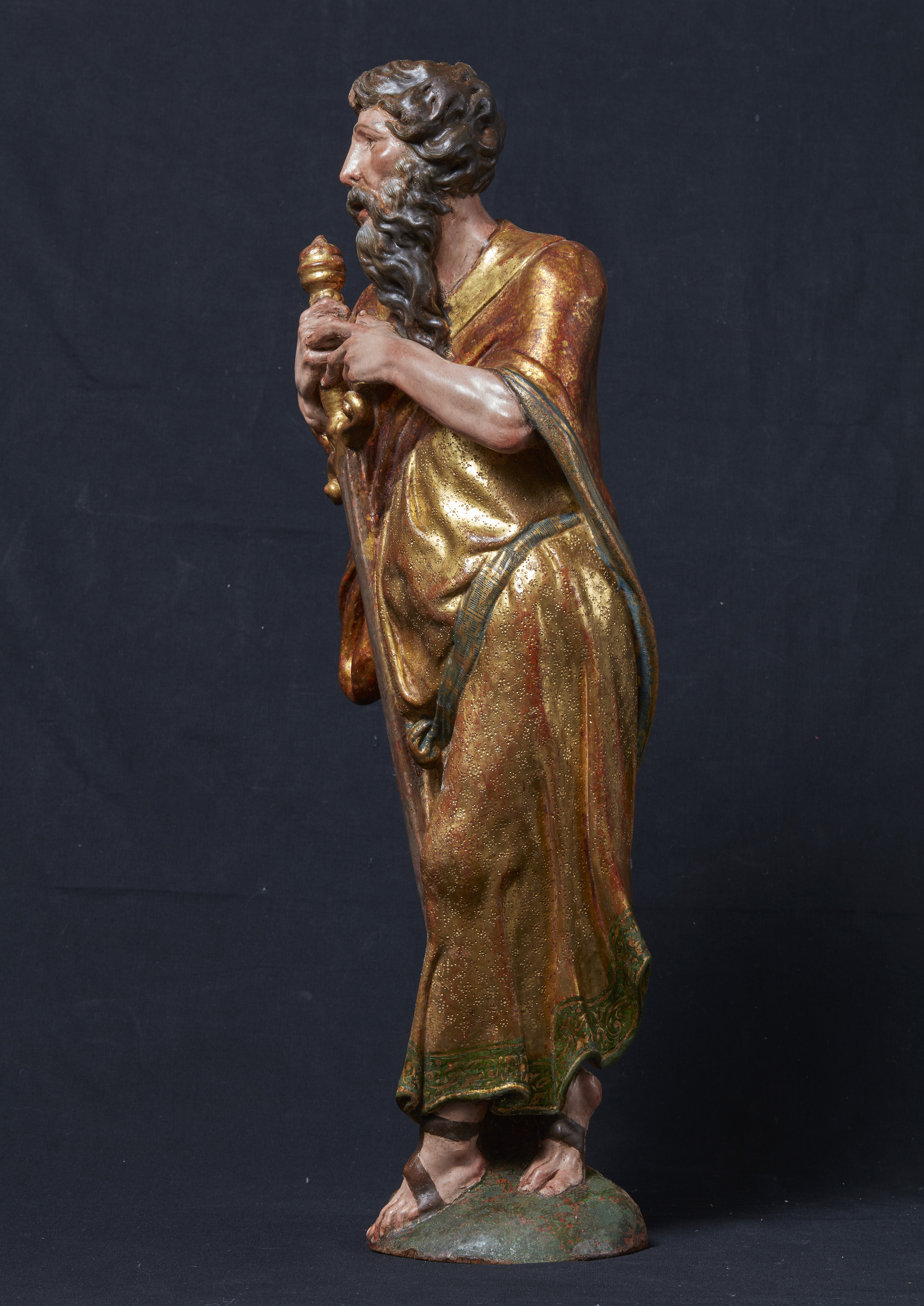 Pareja de esculturas de San Pedro y San Pablo