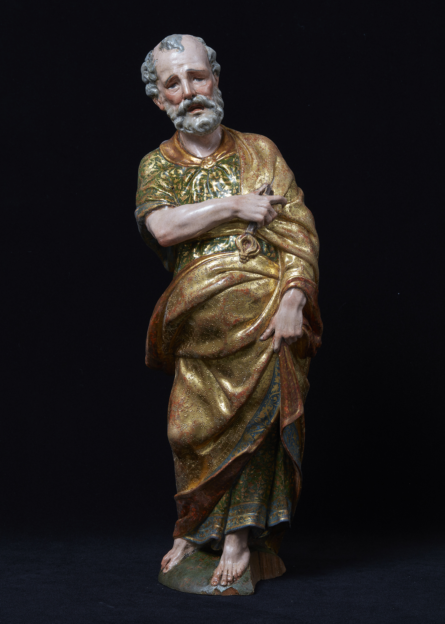 Pareja de esculturas de San Pedro y San Pablo