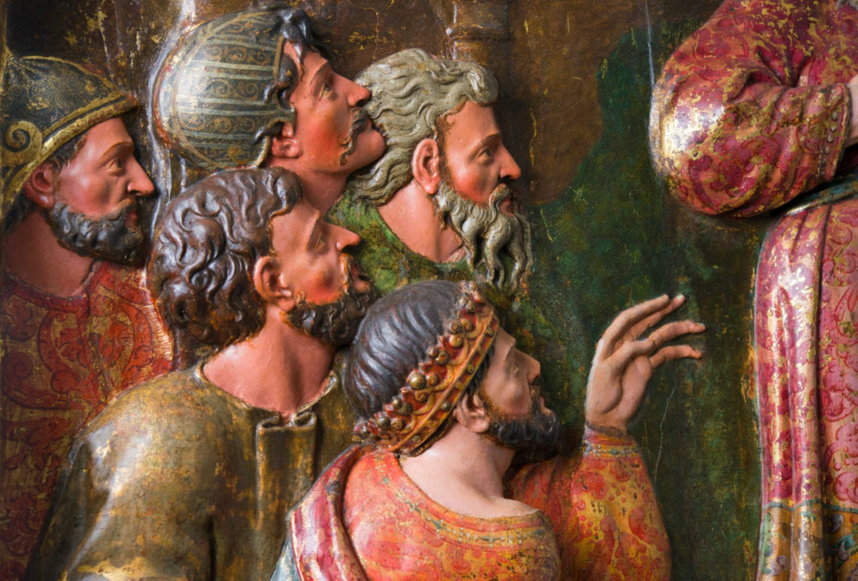 Profeta Balaan o Nataan con el rey Balaac o David