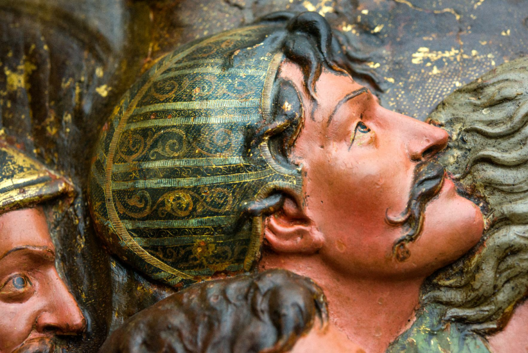 Profeta Balaan o Nataan con el rey Balaac o David