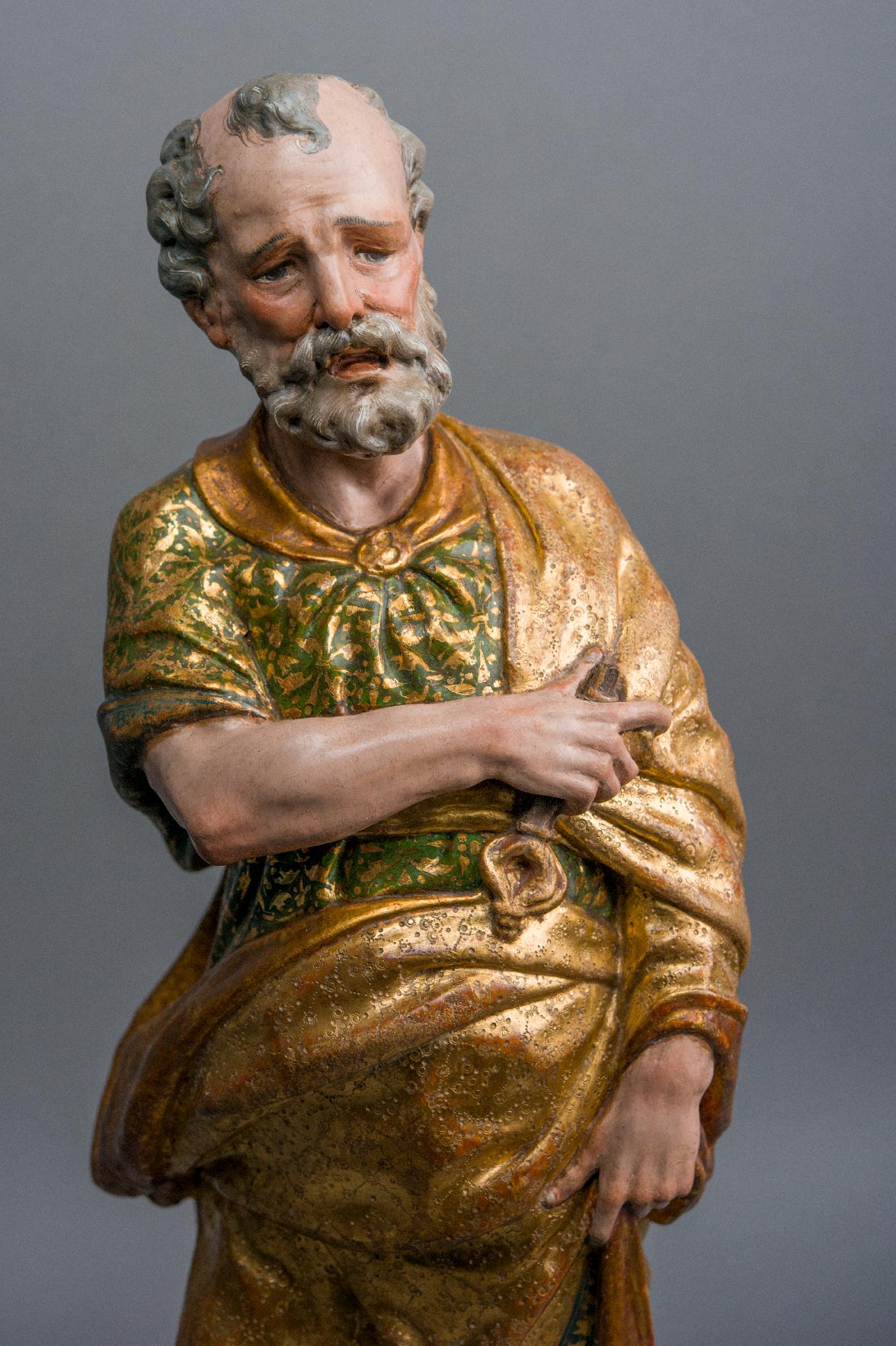 Pareja de esculturas de San Pedro y San Pablo