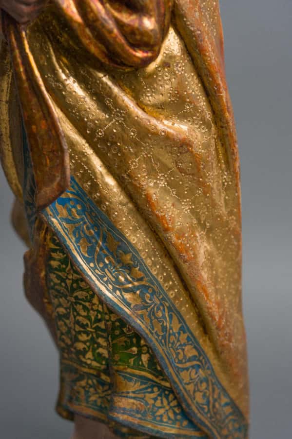 A pair of sculptures of Saint Peter and Saint Paul