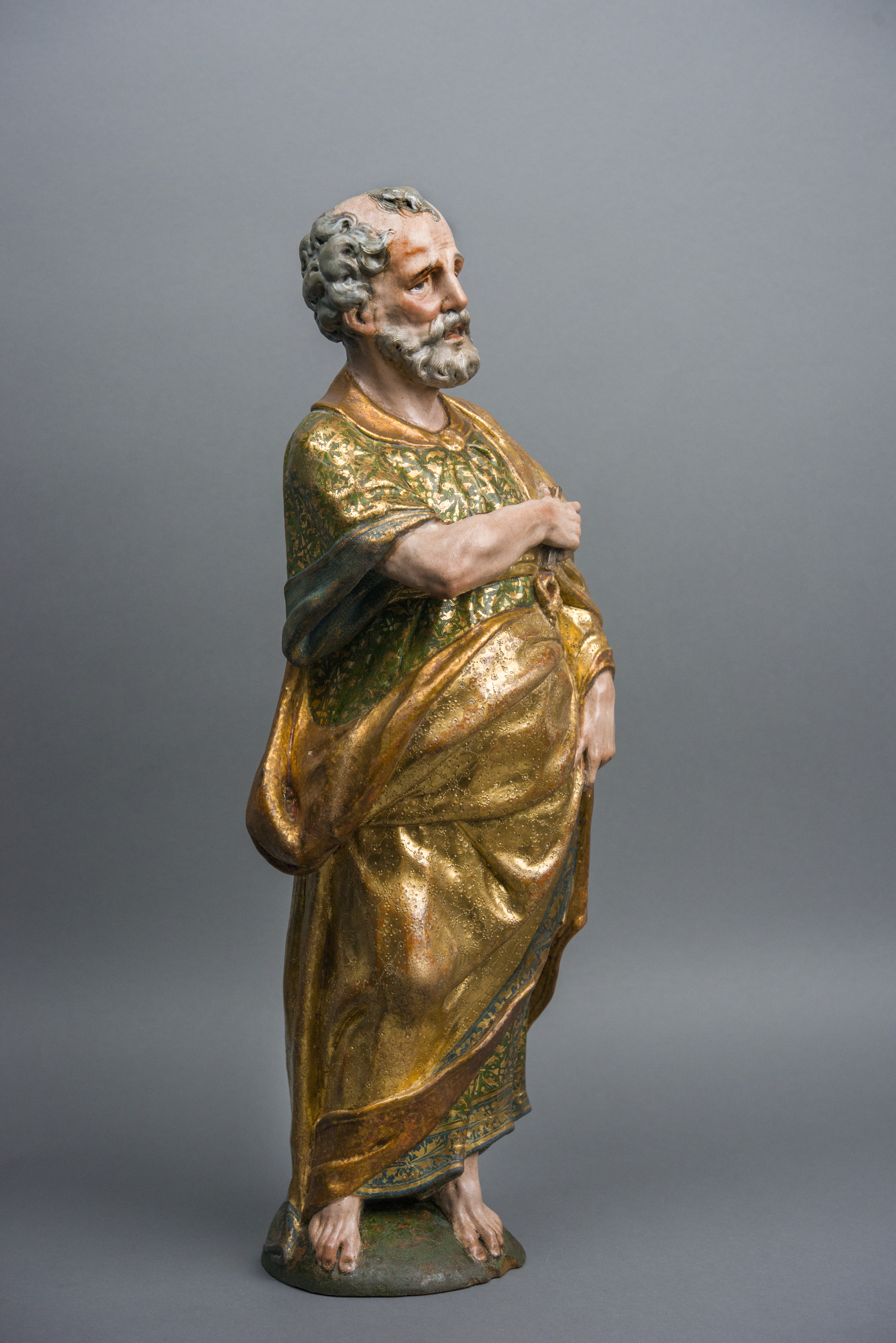 Pareja de esculturas de San Pedro y San Pablo