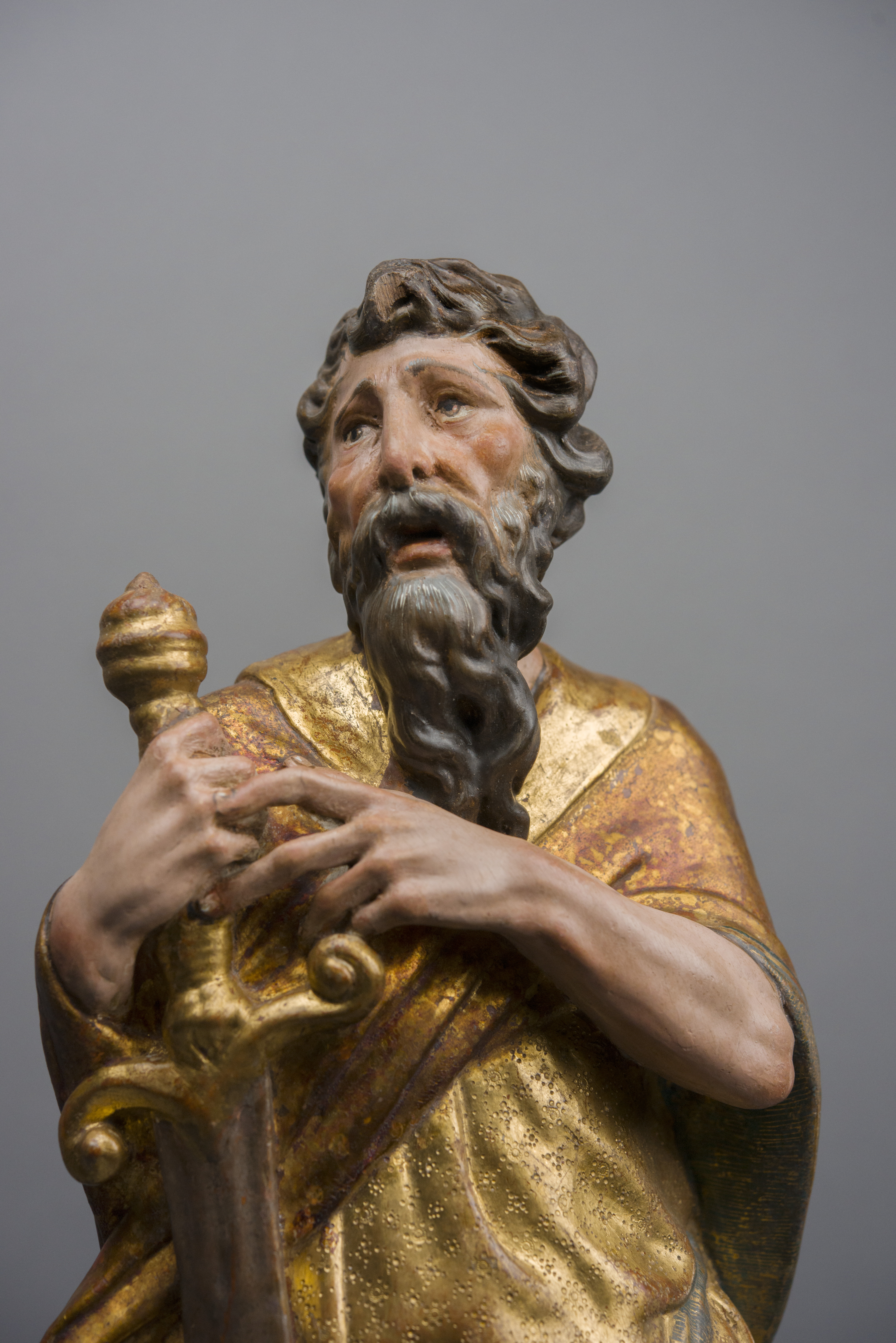 Pareja de esculturas de San Pedro y San Pablo