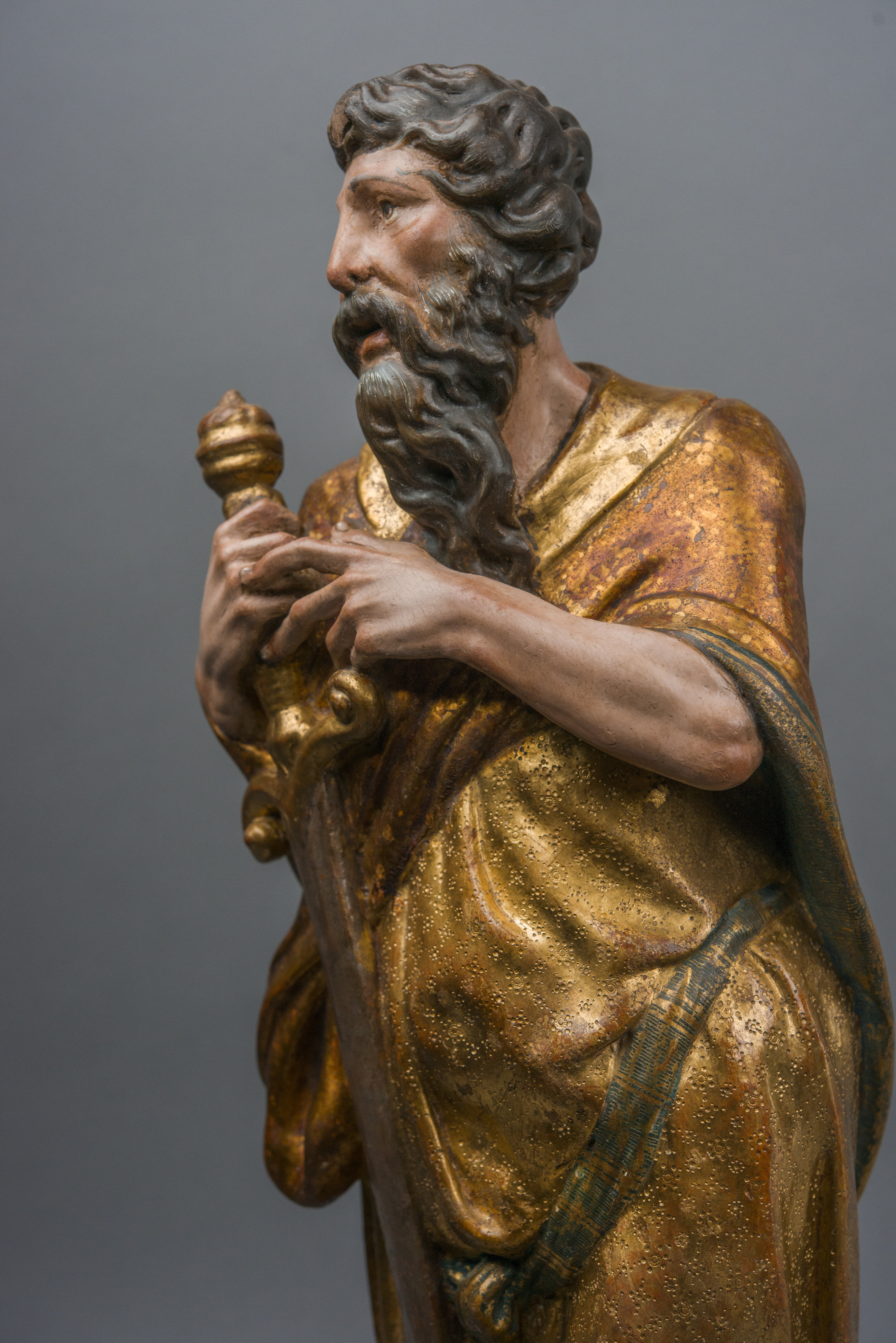 Pareja de esculturas de San Pedro y San Pablo