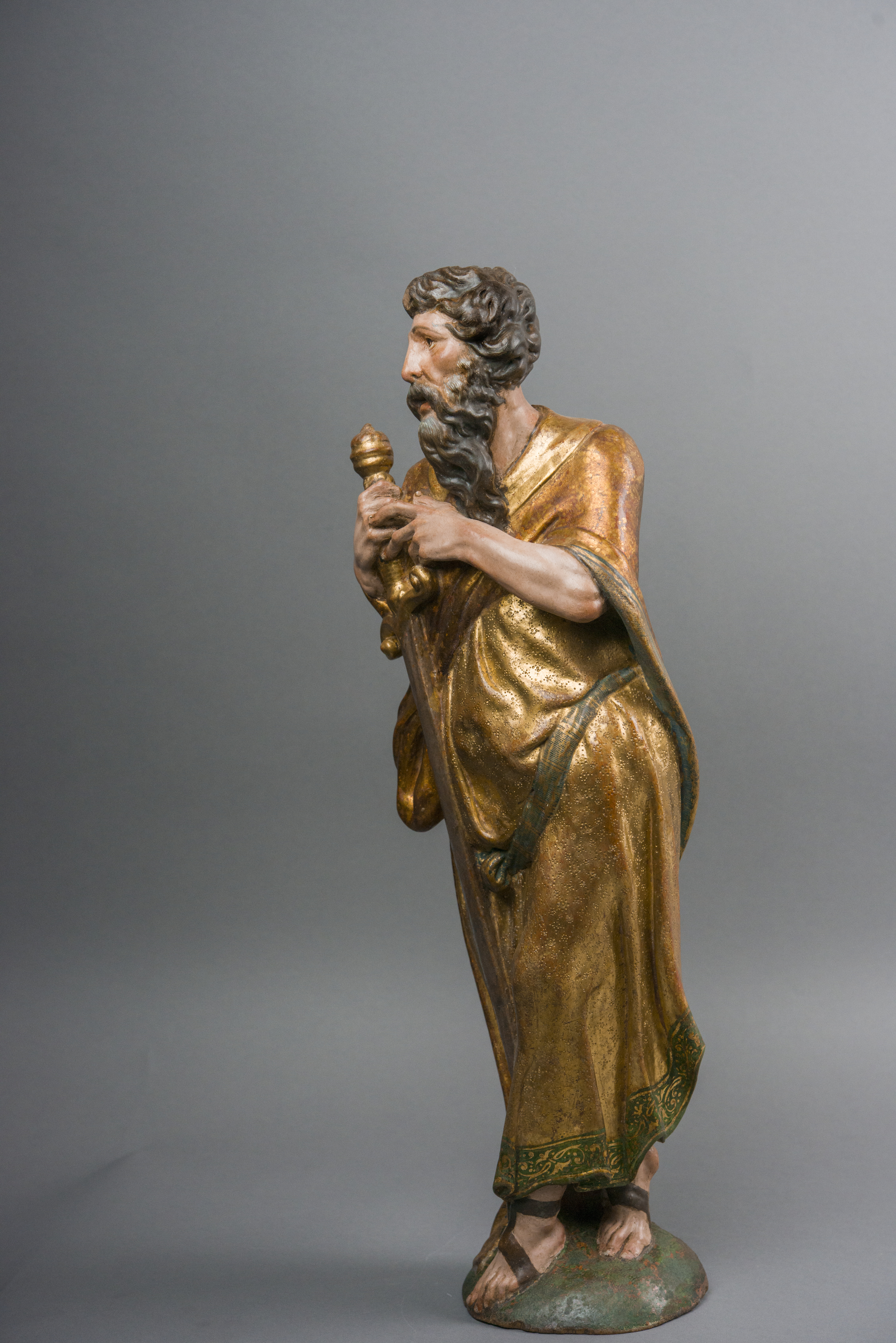 Pareja de esculturas de San Pedro y San Pablo