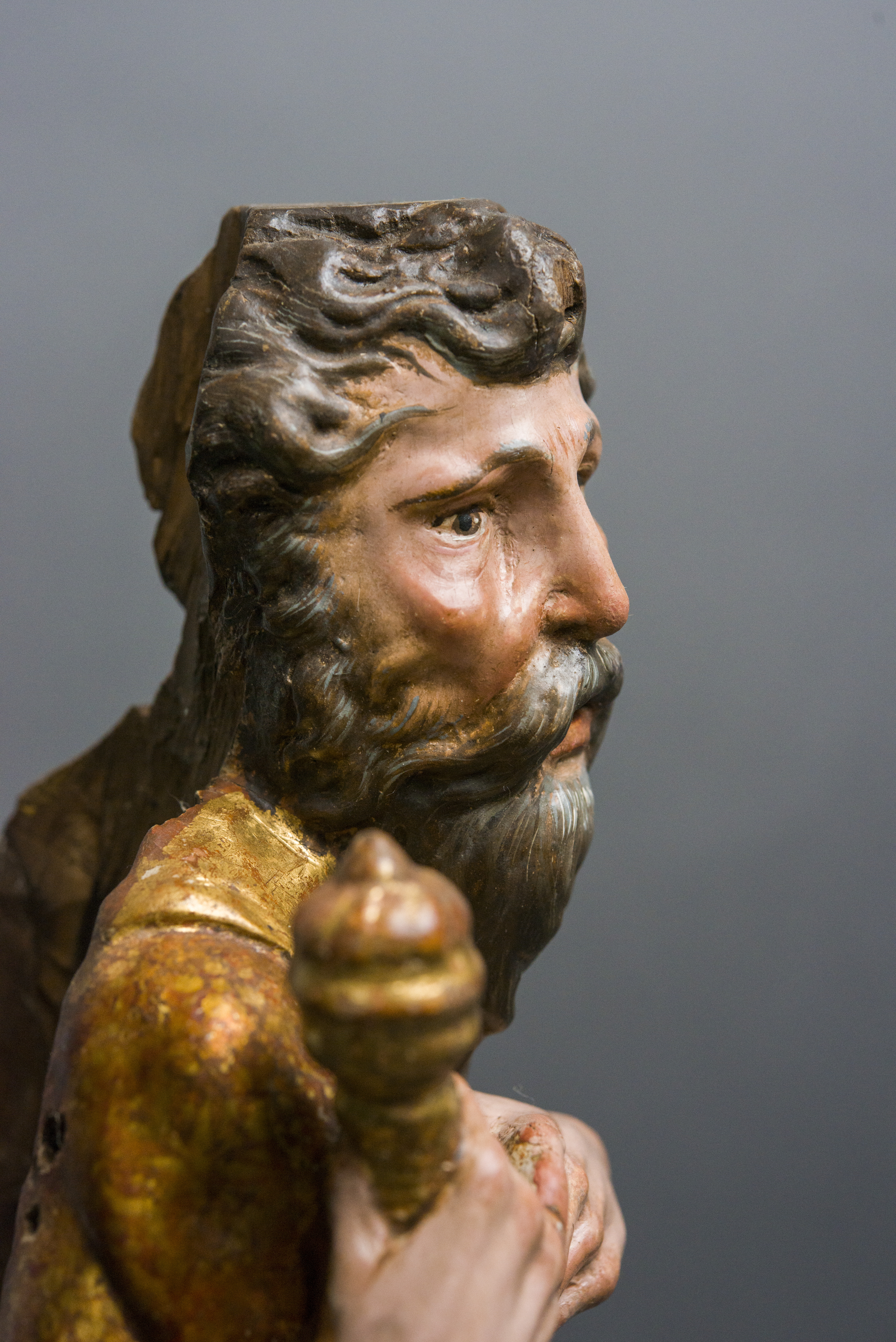 Pareja de esculturas de San Pedro y San Pablo