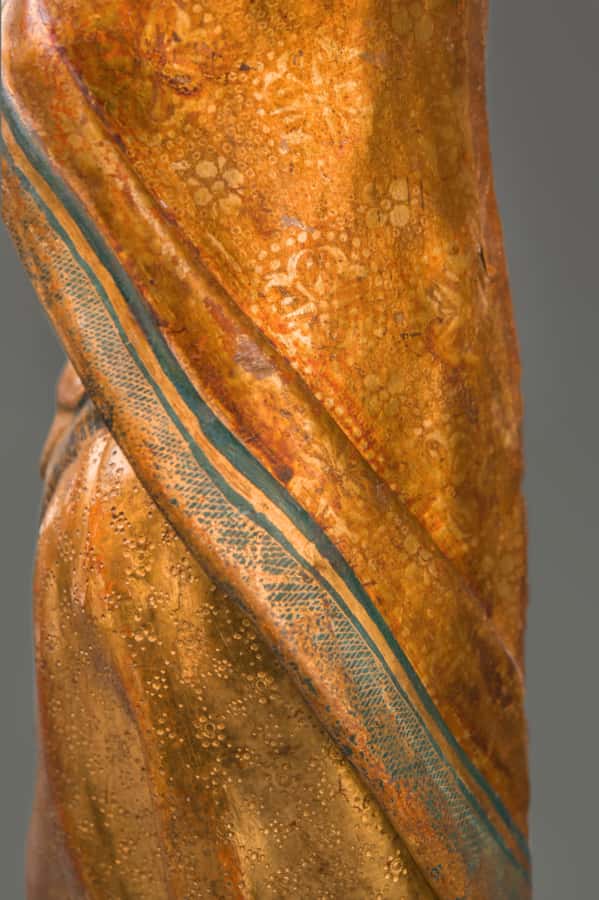 A pair of sculptures of Saint Peter and Saint Paul