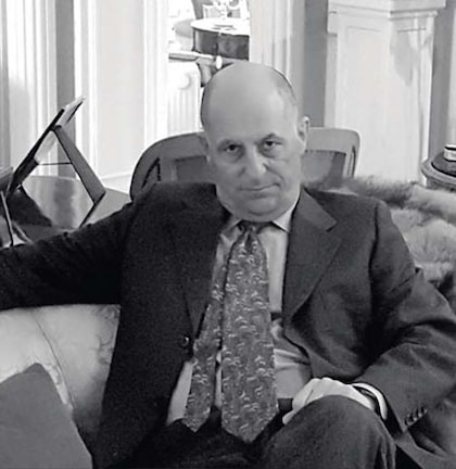 Carlos Herrero Starkie entrevistado por la "Gazette Drouot "