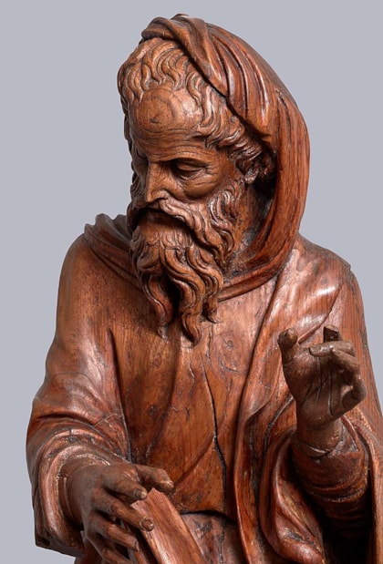 Una  escultura de Gabriel Joly recién descubierta por el IOMR