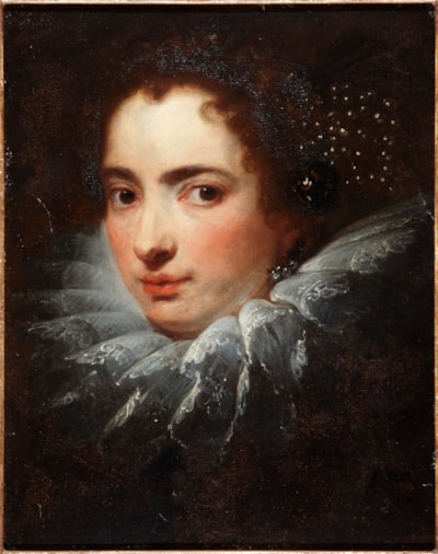 Tribute to the modeletto of the Marchesa Ottavia Balbi by Van Dyck